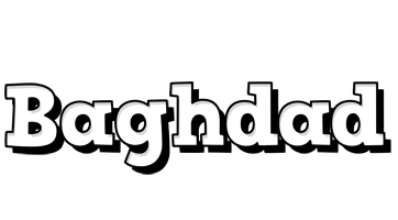 Baghdad snowing logo