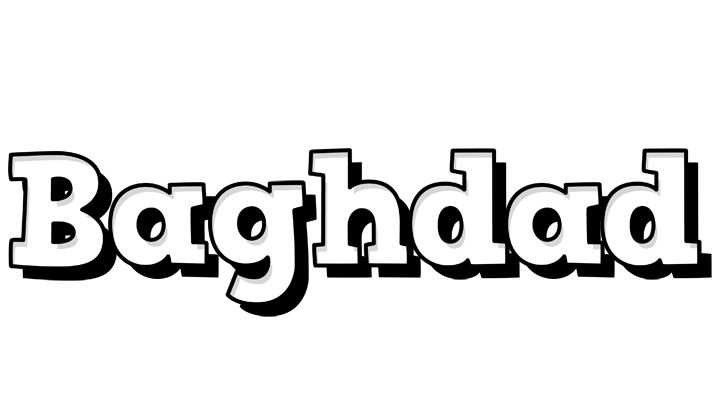 Baghdad snowing logo