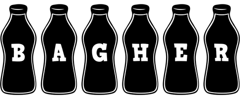 Bagher bottle logo