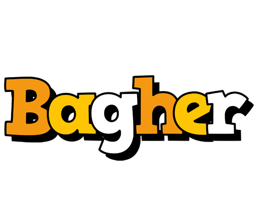 Bagher cartoon logo