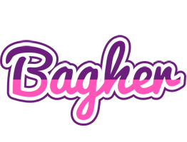 Bagher cheerful logo