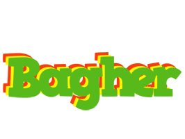 Bagher crocodile logo