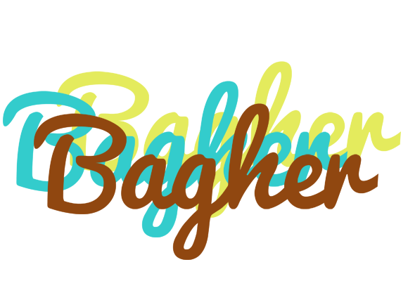 Bagher cupcake logo