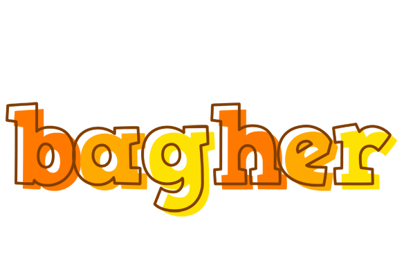 Bagher desert logo