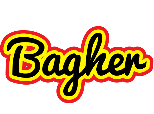 Bagher flaming logo