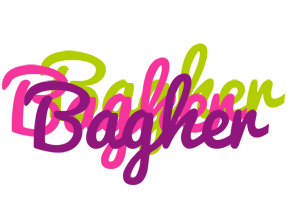 Bagher flowers logo