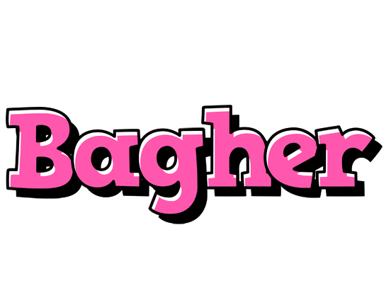 Bagher girlish logo