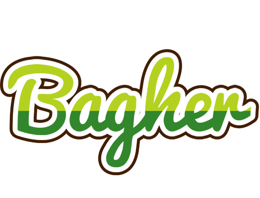 Bagher golfing logo