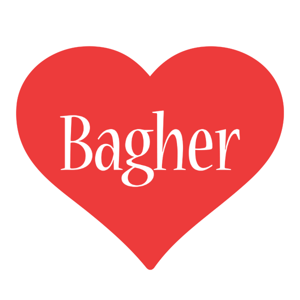 Bagher love logo