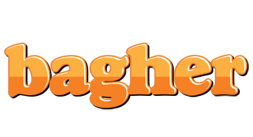 Bagher orange logo