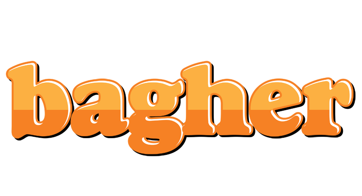 Bagher orange logo