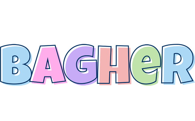 Bagher pastel logo
