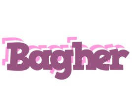 Bagher relaxing logo