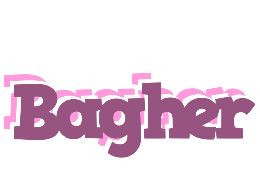 Bagher relaxing logo
