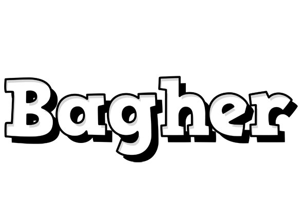Bagher snowing logo
