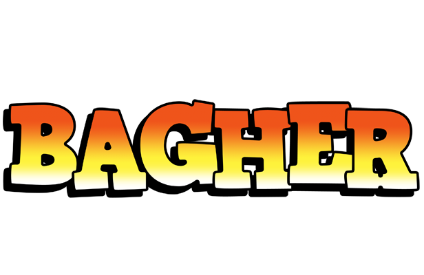 Bagher sunset logo