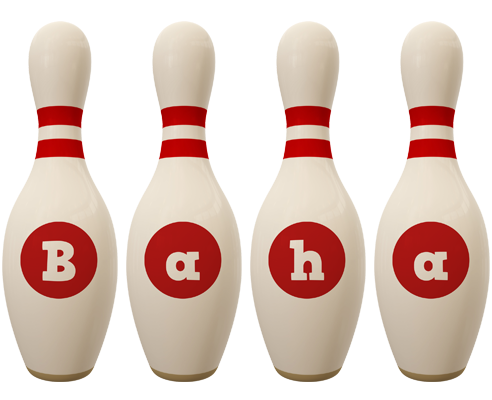 Baha bowling-pin logo