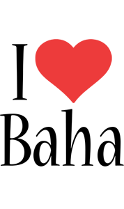 Baha i-love logo