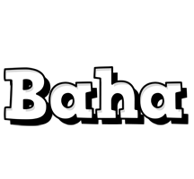 Baha snowing logo