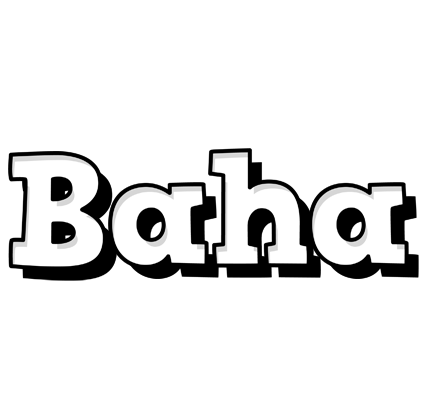 Baha snowing logo