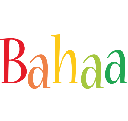 Bahaa birthday logo