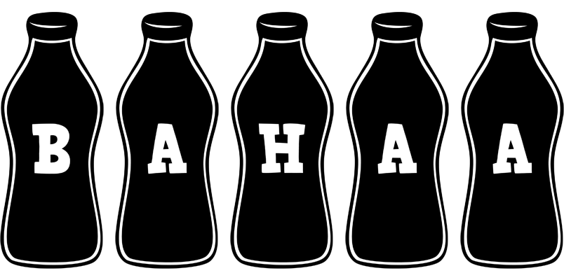 Bahaa bottle logo