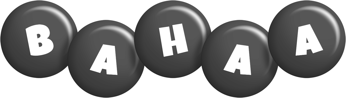 Bahaa candy-black logo
