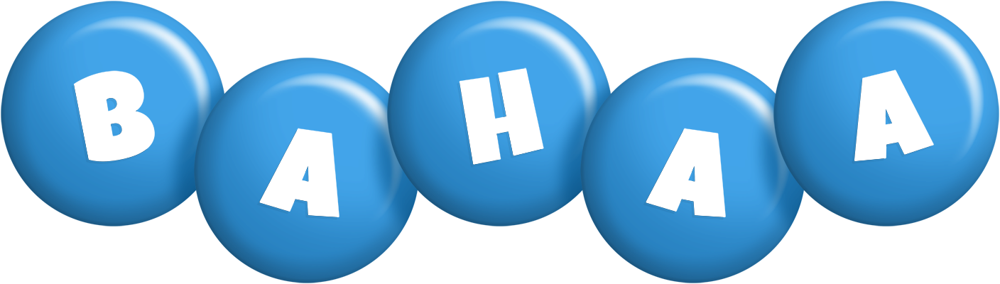 Bahaa candy-blue logo