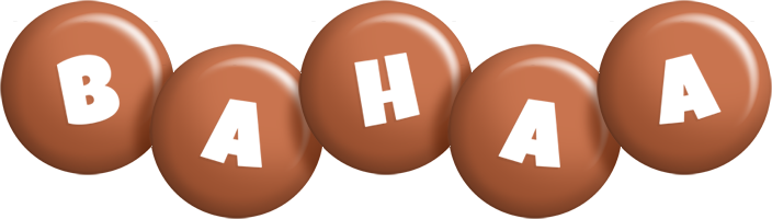 Bahaa candy-brown logo