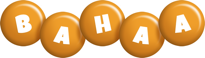 Bahaa candy-orange logo