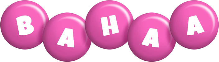 Bahaa candy-pink logo