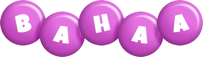 Bahaa candy-purple logo