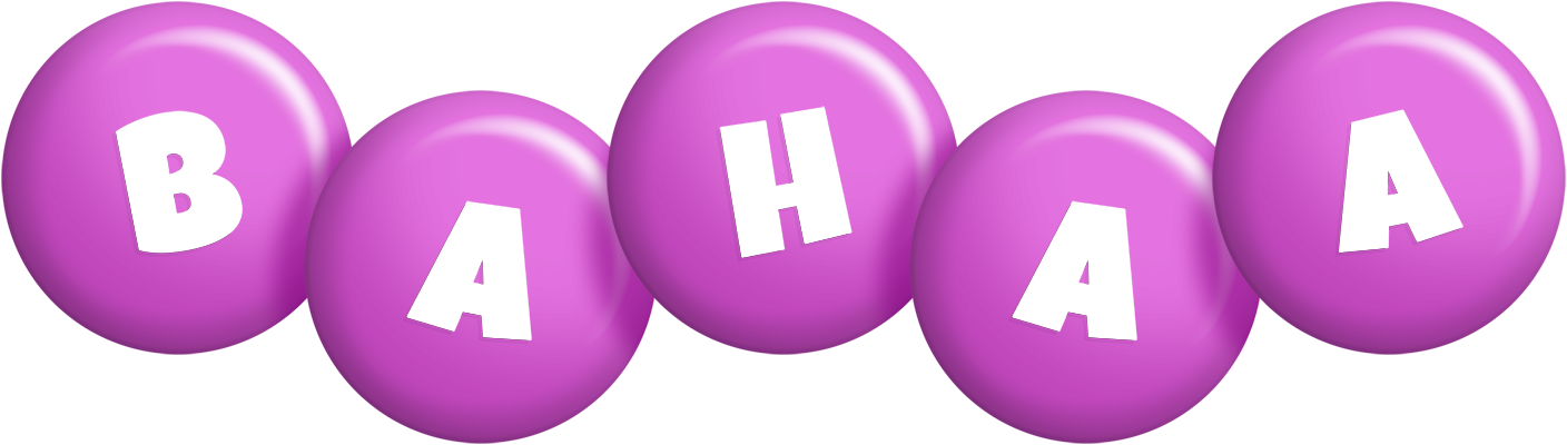 Bahaa candy-purple logo