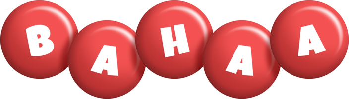 Bahaa candy-red logo
