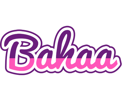 Bahaa cheerful logo