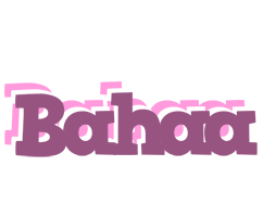 Bahaa relaxing logo