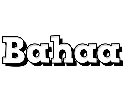 Bahaa snowing logo