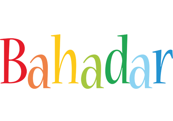 Bahadar birthday logo