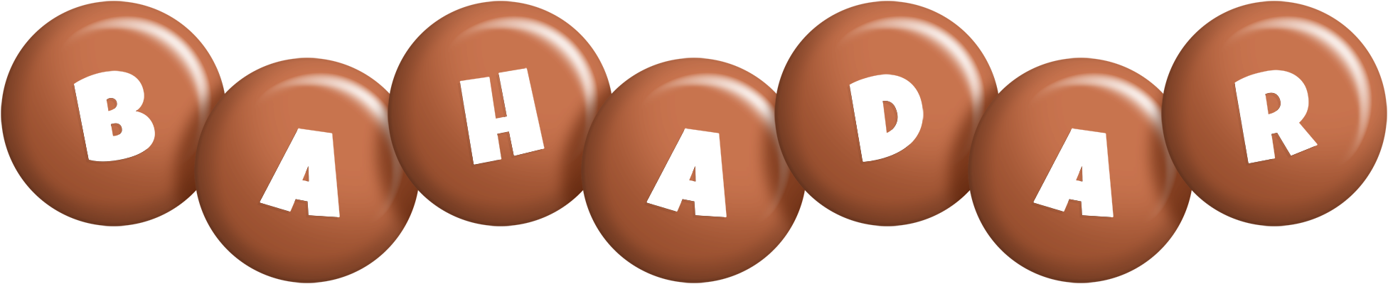 Bahadar candy-brown logo