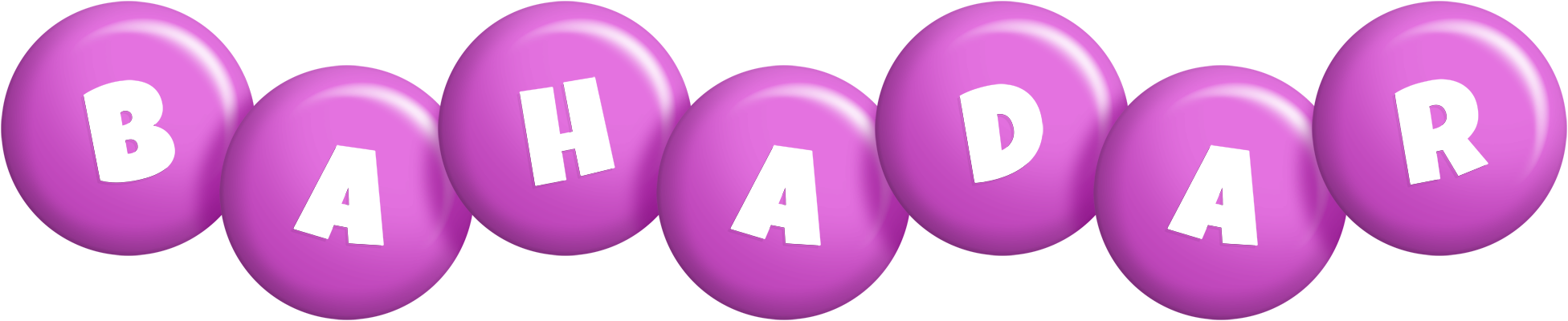 Bahadar candy-purple logo