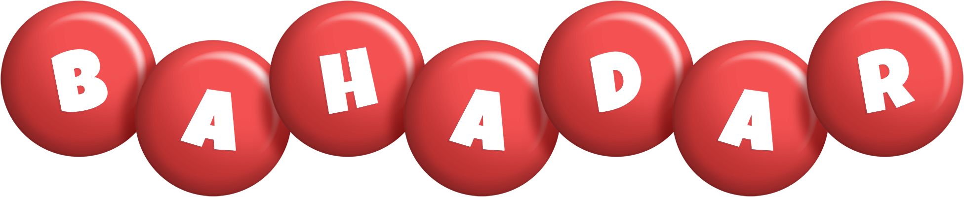 Bahadar candy-red logo