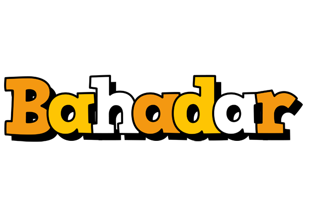 Bahadar cartoon logo