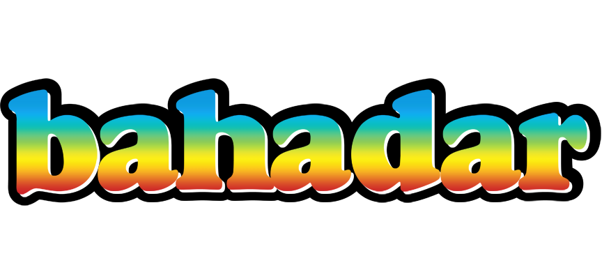 Bahadar color logo