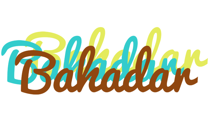 Bahadar cupcake logo