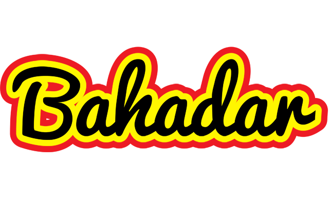 Bahadar flaming logo