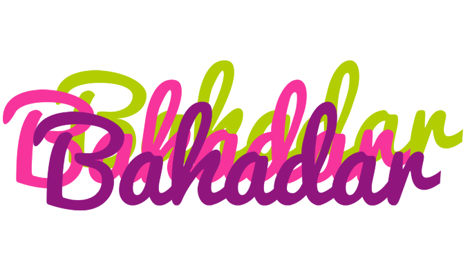 Bahadar flowers logo