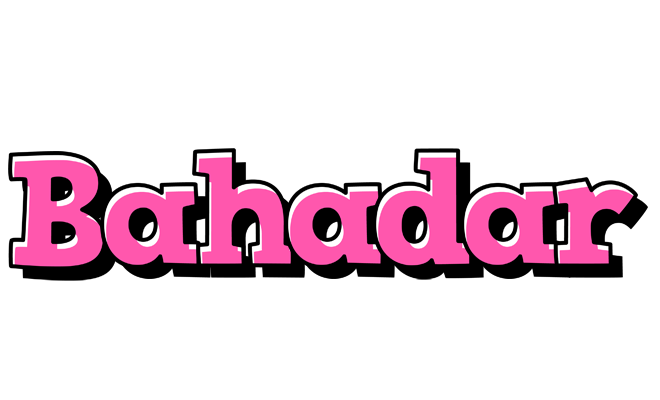 Bahadar girlish logo