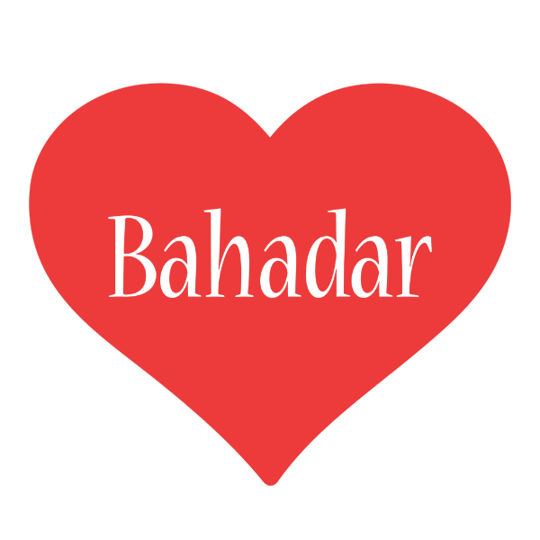 Bahadar love logo
