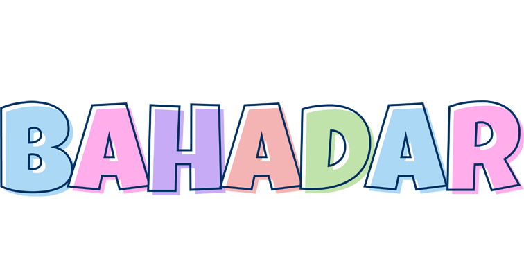 Bahadar pastel logo