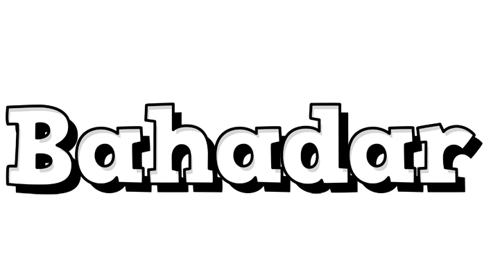 Bahadar snowing logo